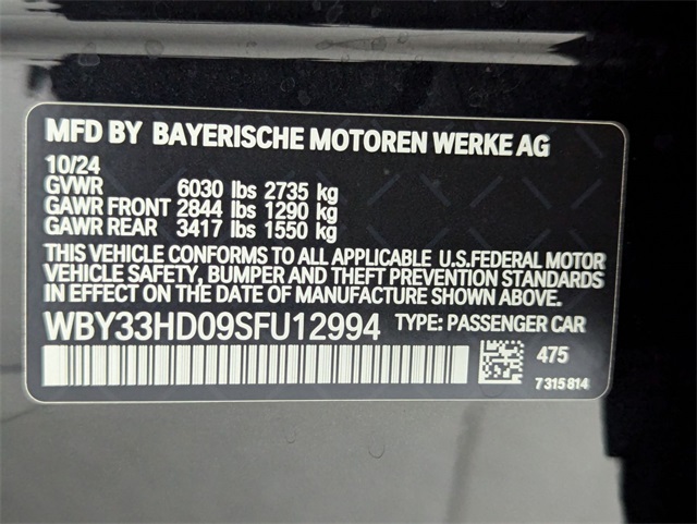 used 2025 BMW i4 car, priced at $63,930