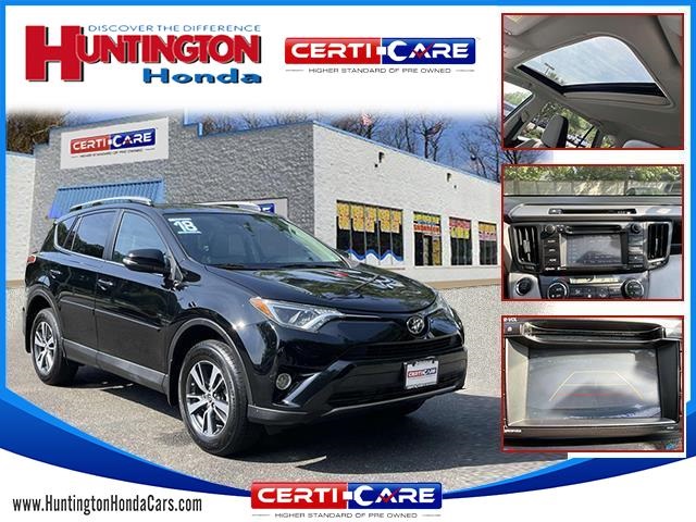 used 2018 Toyota RAV4 car, priced at $19,247