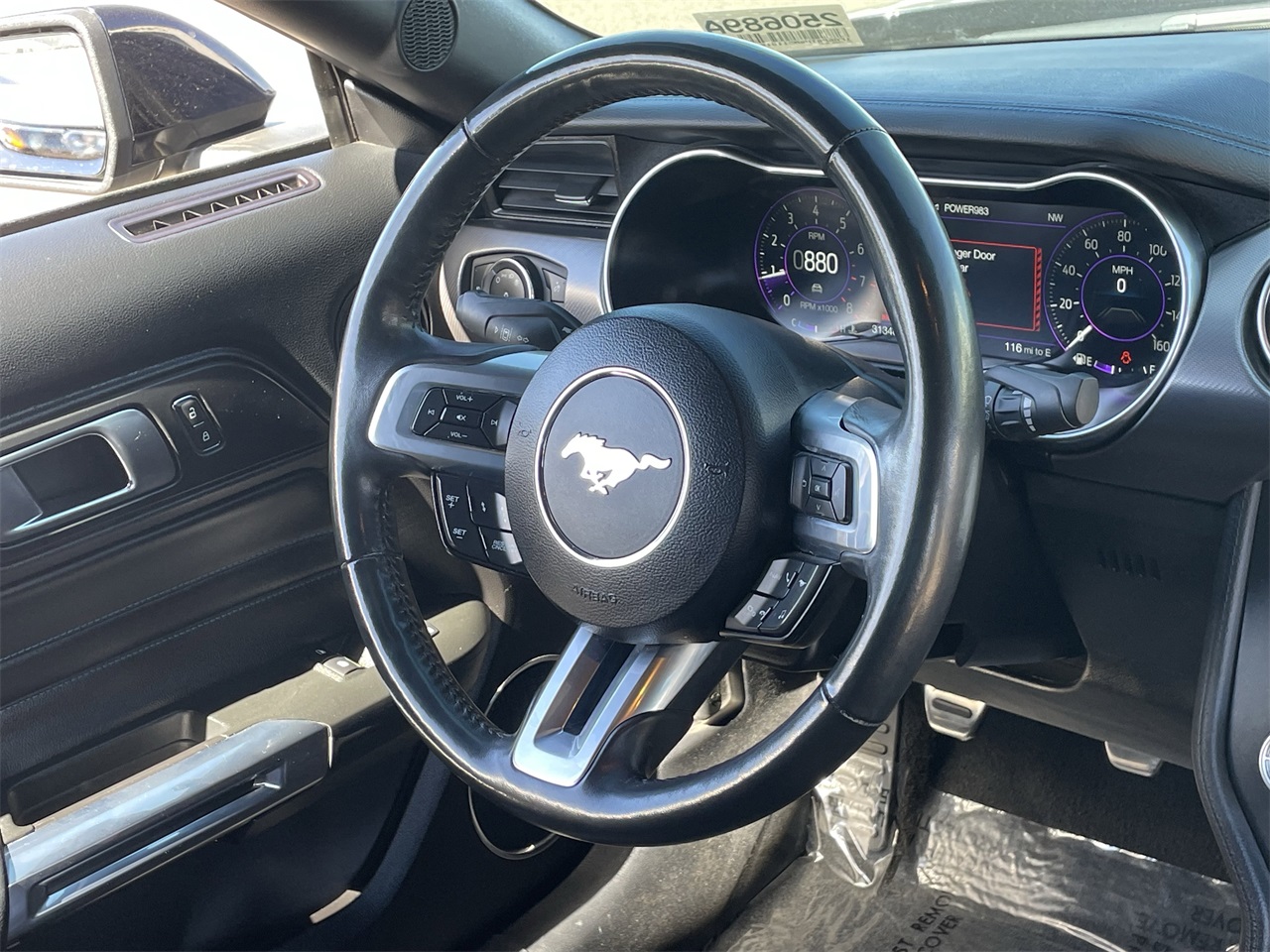 used 2021 Ford Mustang car, priced at $23,304