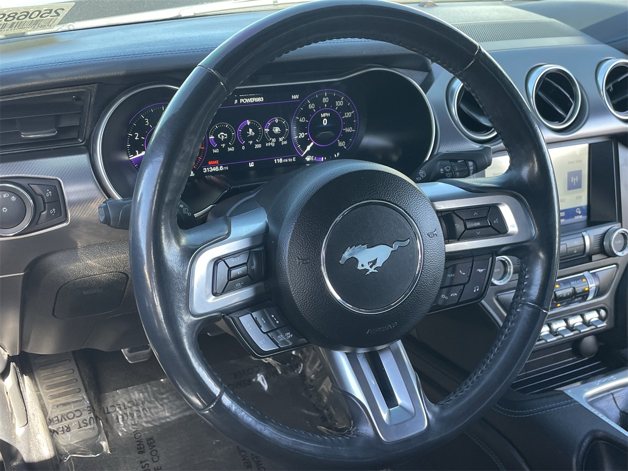 used 2021 Ford Mustang car, priced at $23,304