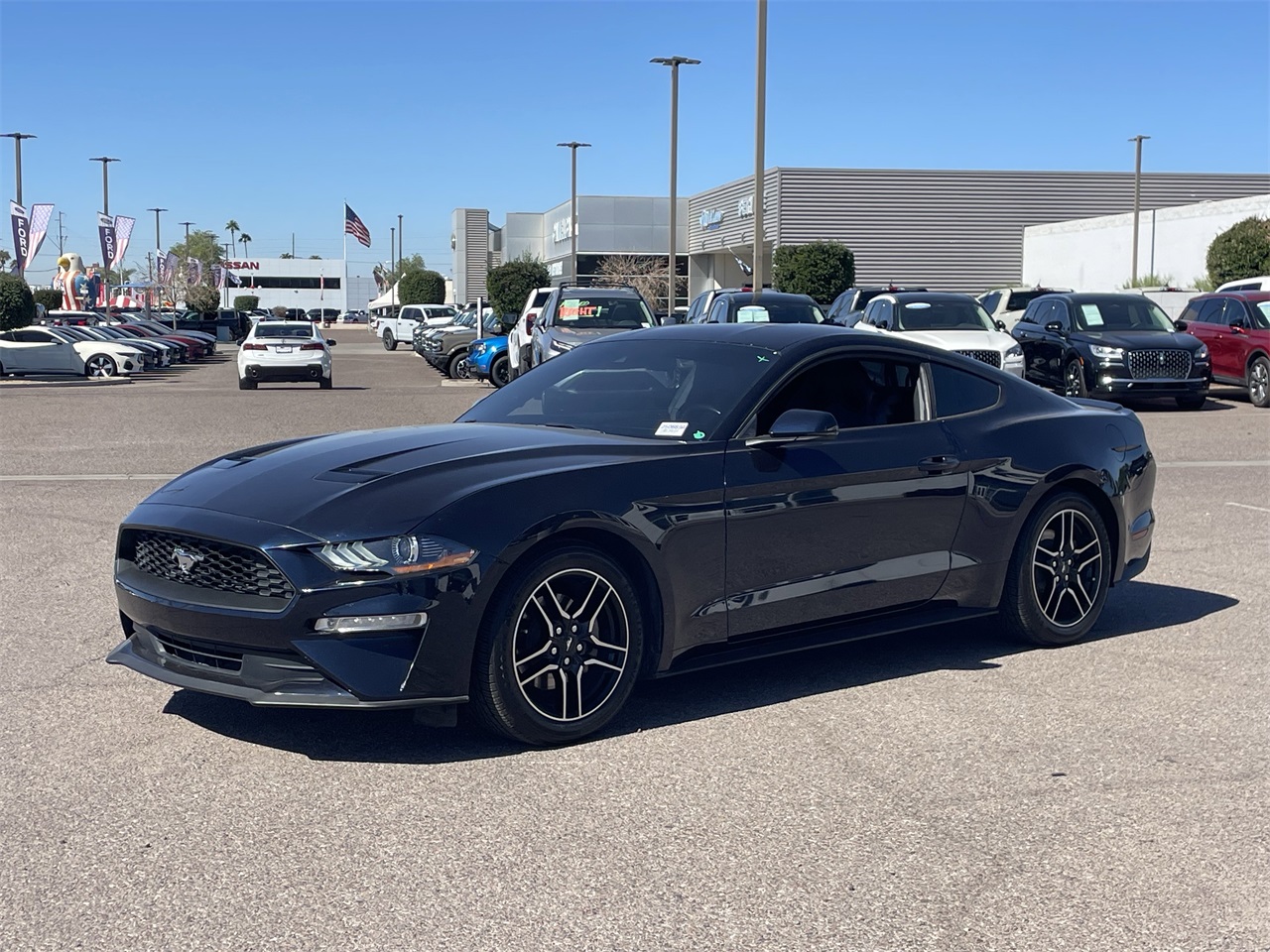 used 2021 Ford Mustang car, priced at $23,304