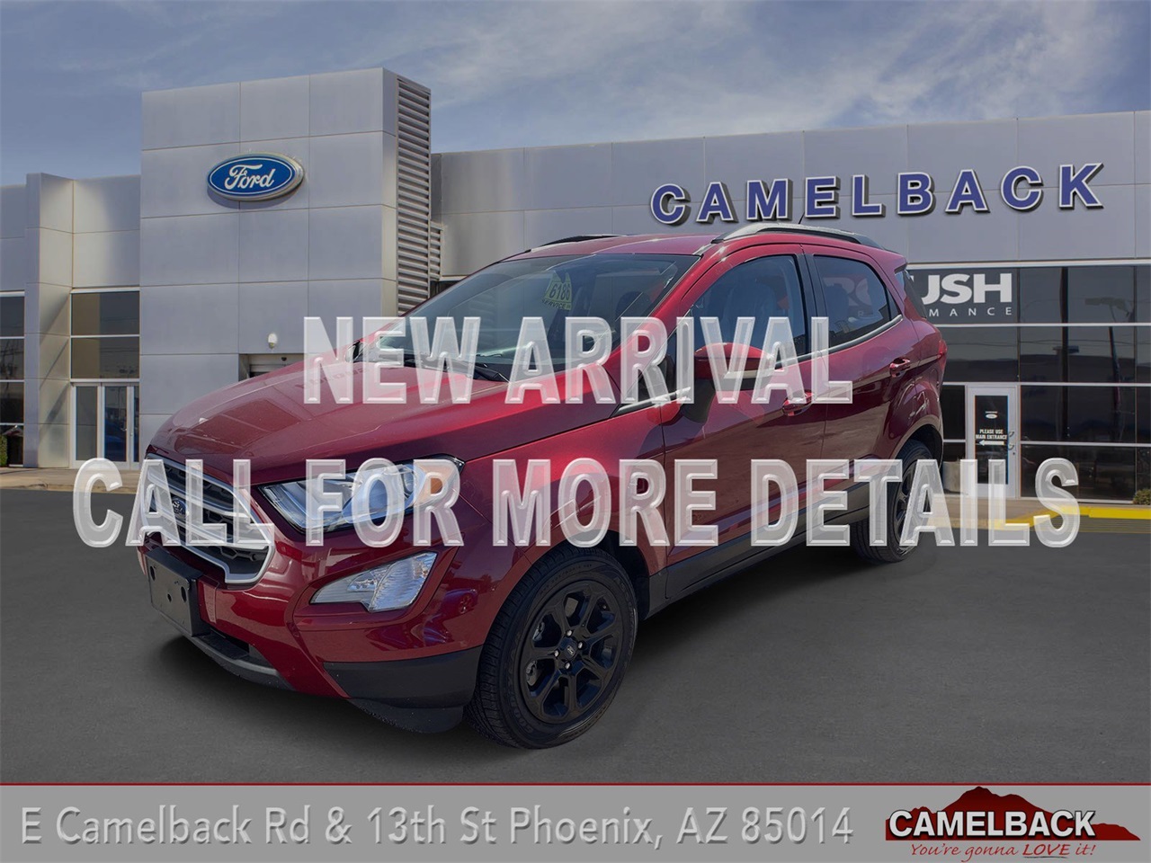 used 2020 Ford EcoSport car, priced at $13,994
