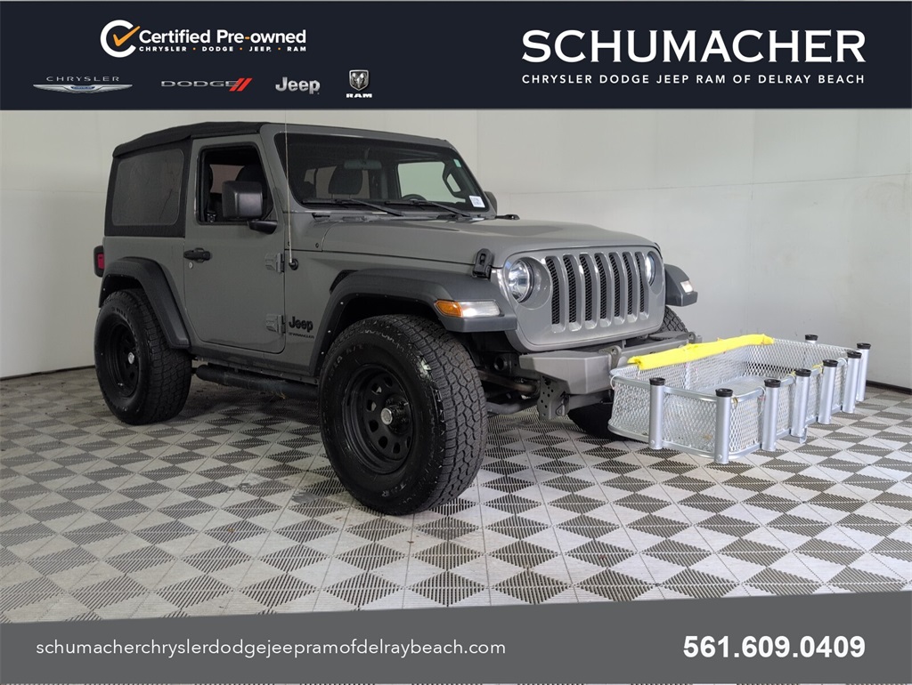 used 2023 Jeep Wrangler car, priced at $28,900