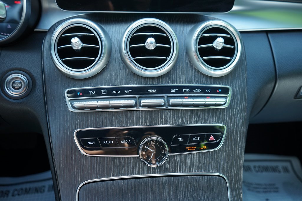 used 2019 Mercedes-Benz C-Class car, priced at $17,495