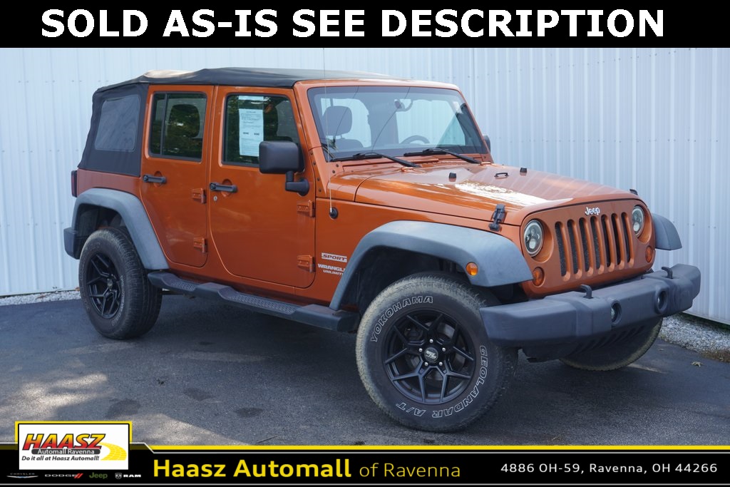 used 2011 Jeep Wrangler car, priced at $9,000