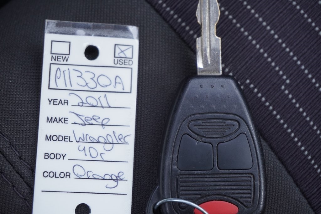 used 2011 Jeep Wrangler car, priced at $9,000