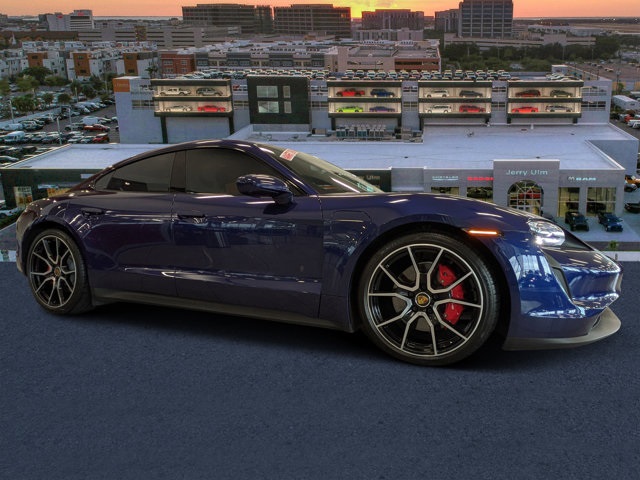 used 2024 Porsche Taycan car, priced at $83,230