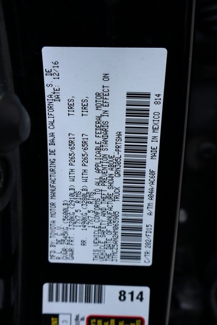 used 2017 Toyota Tacoma car, priced at $26,000