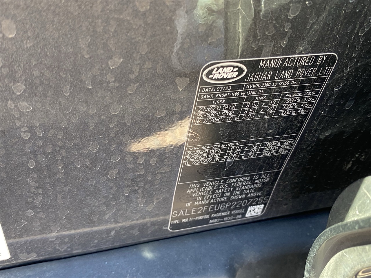 used 2023 Land Rover Defender 130 car, priced at $67,591