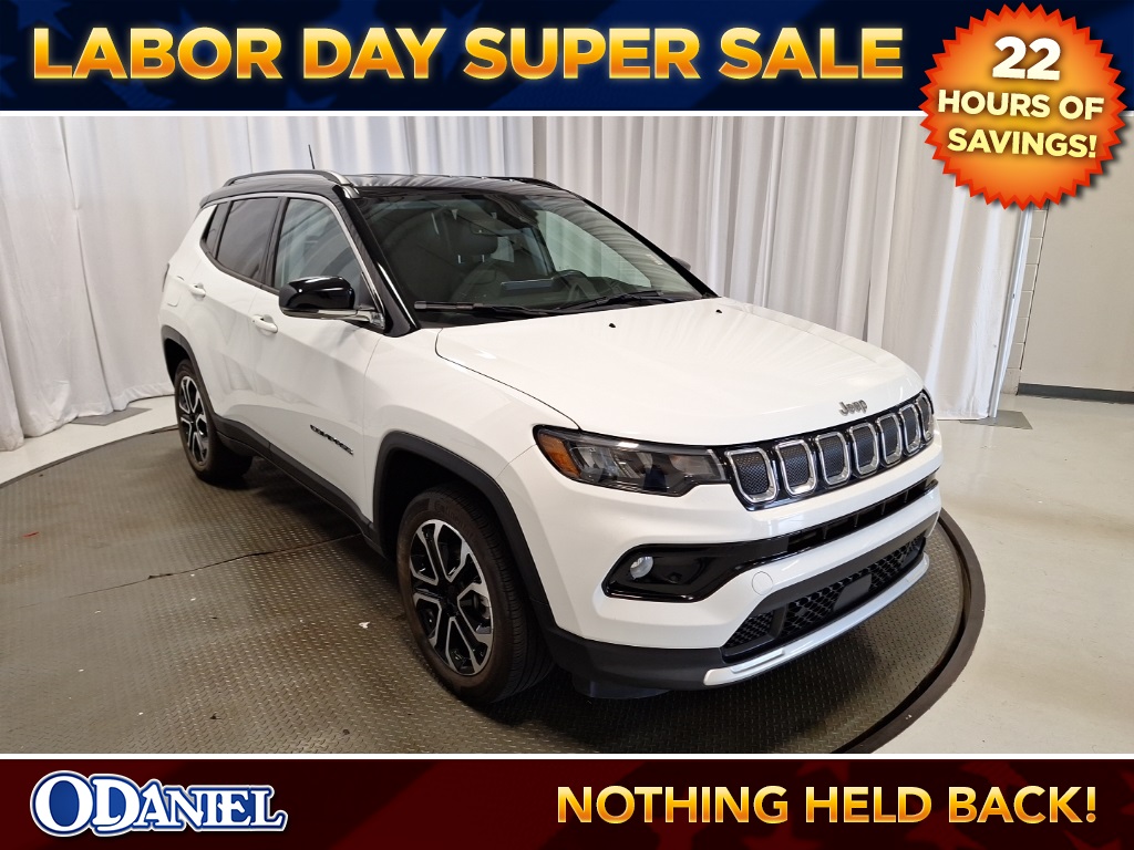 used 2022 Jeep Compass car, priced at $21,899
