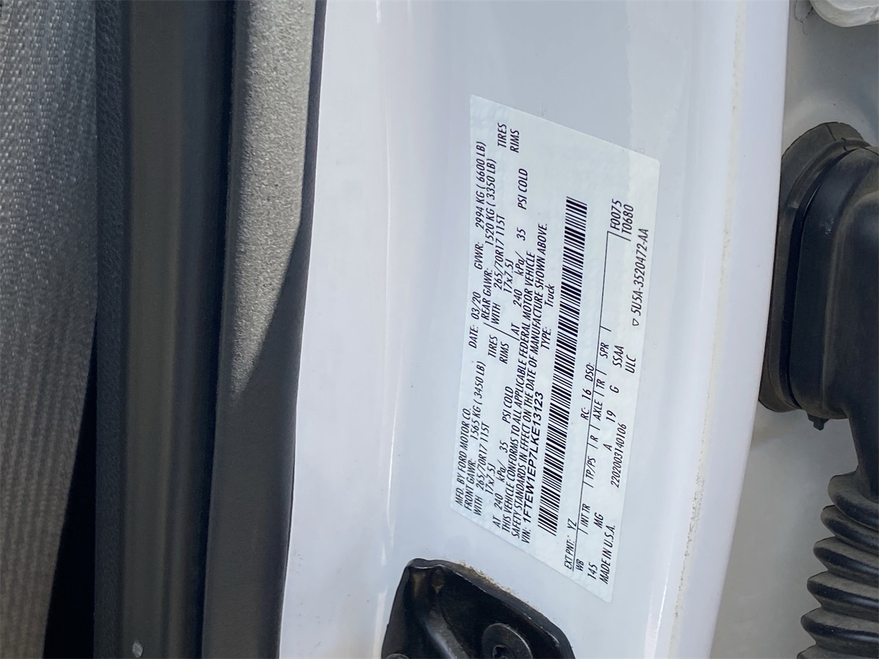 used 2020 Ford F-150 car, priced at $28,839