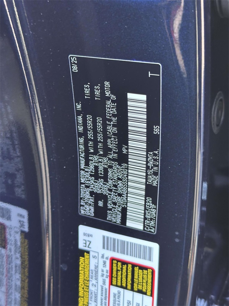 new 2025 Lexus TX car, priced at $64,664