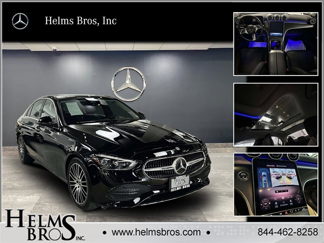used 2023 Mercedes-Benz C-Class car, priced at $40,991