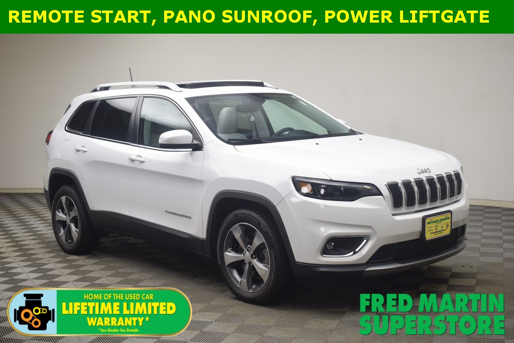 used 2019 Jeep Cherokee car, priced at $19,300