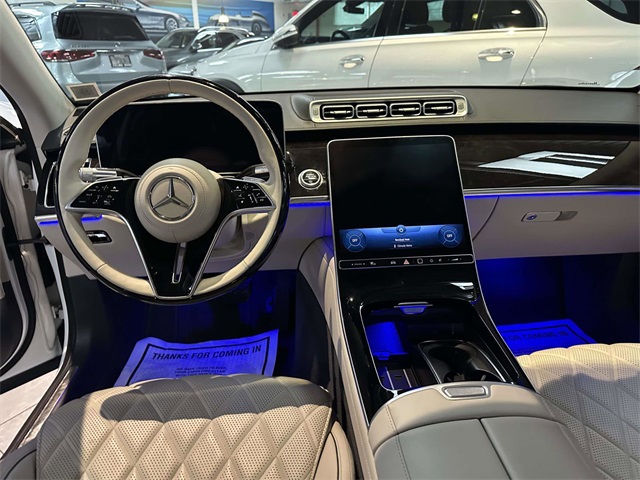 used 2022 Mercedes-Benz S-Class car, priced at $69,991