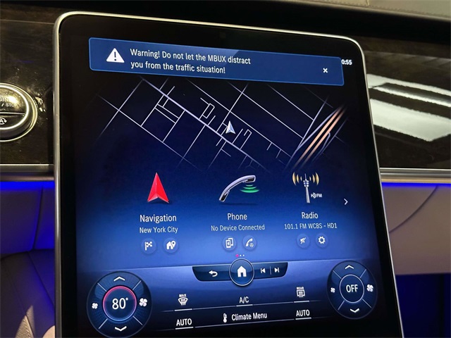 used 2022 Mercedes-Benz S-Class car, priced at $69,991