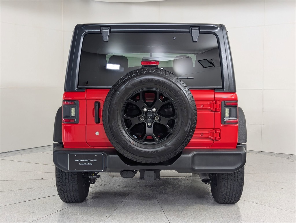 used 2021 Jeep Wrangler car, priced at $27,981