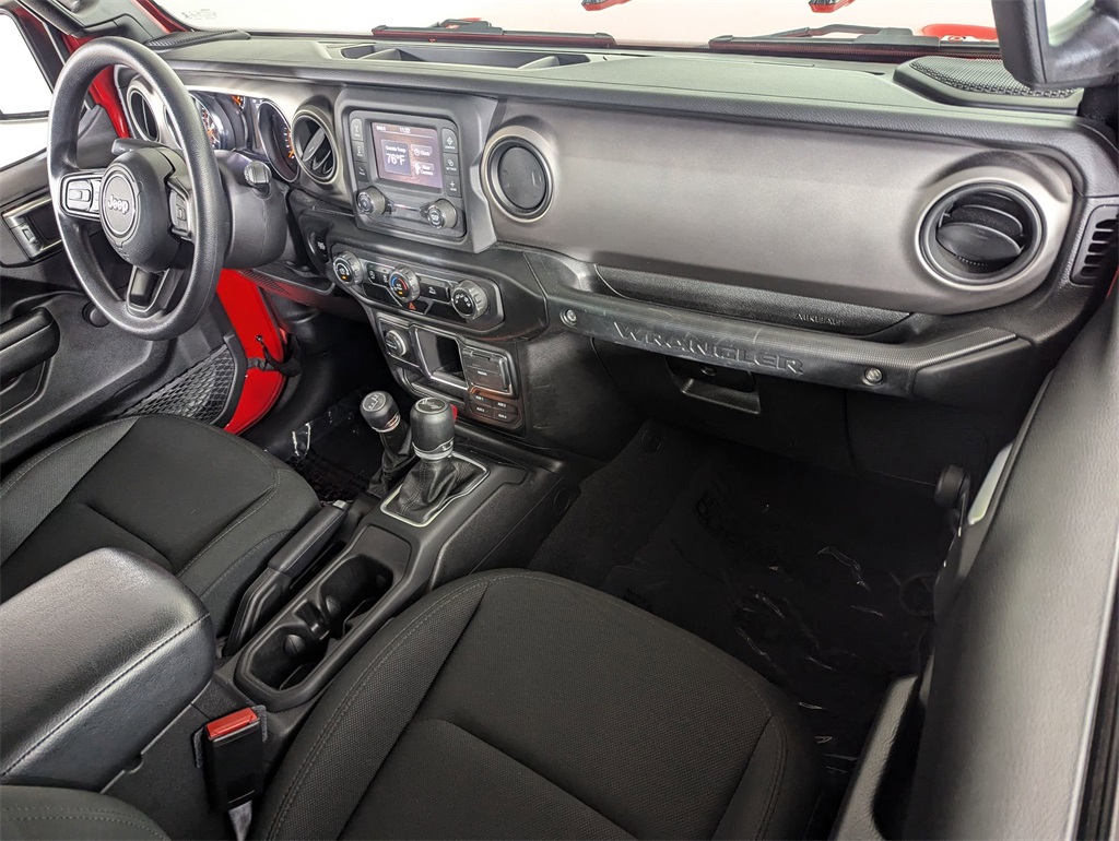 used 2021 Jeep Wrangler car, priced at $27,981