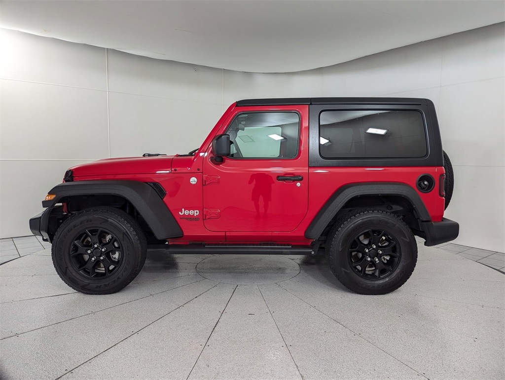 used 2021 Jeep Wrangler car, priced at $27,981