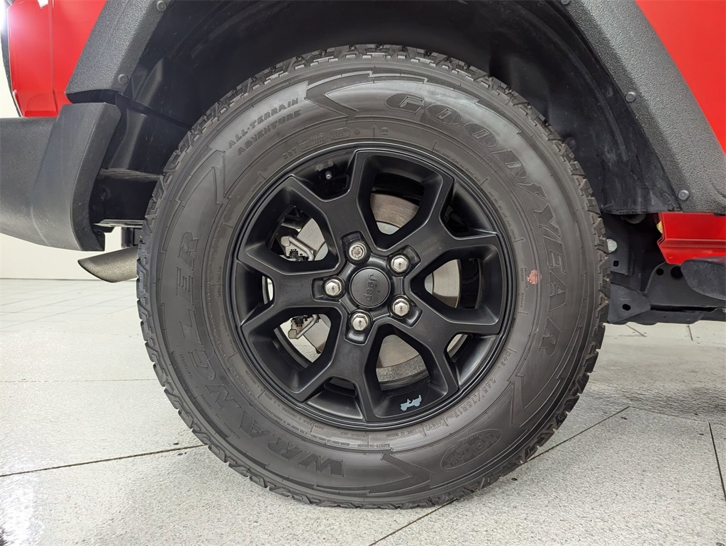 used 2021 Jeep Wrangler car, priced at $27,981