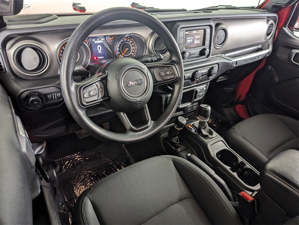 used 2021 Jeep Wrangler car, priced at $27,981