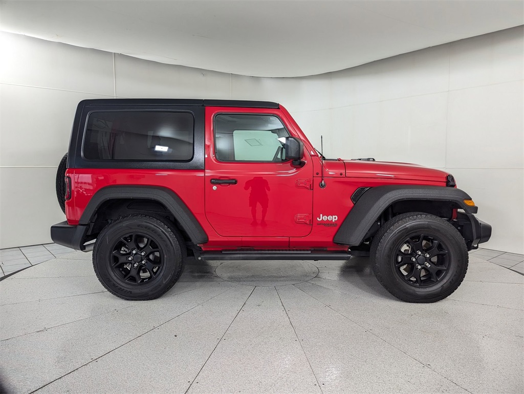 used 2021 Jeep Wrangler car, priced at $27,981