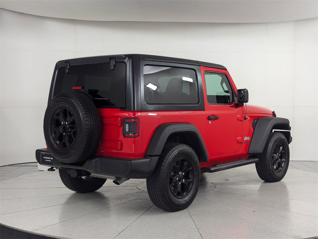 used 2021 Jeep Wrangler car, priced at $27,981