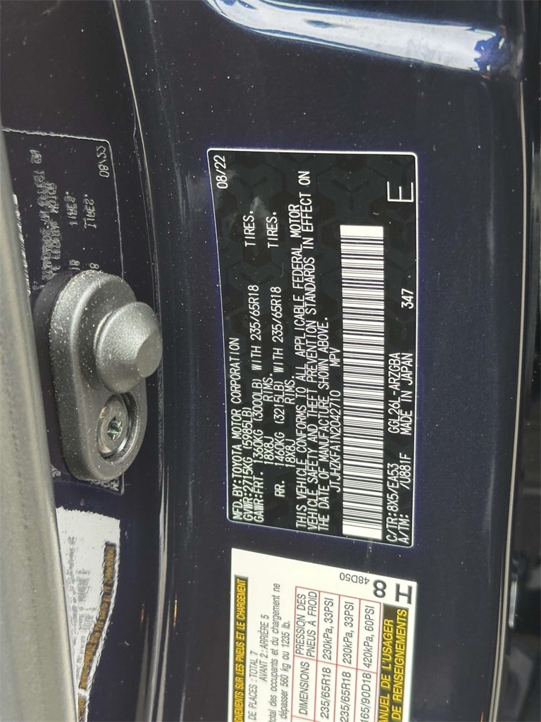 used 2022 Lexus RX car, priced at $46,495