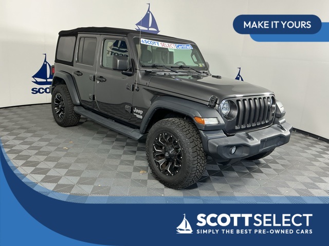 used 2018 Jeep Wrangler car, priced at $21,694
