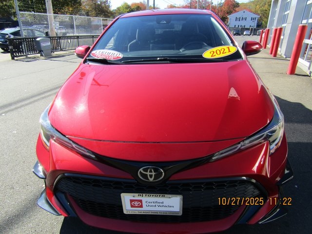 used 2021 Toyota Corolla Hatchback car, priced at $19,999