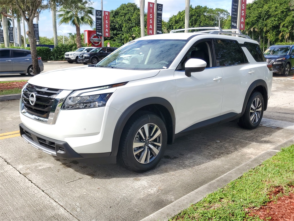 used 2025 Nissan Pathfinder car, priced at $37,495