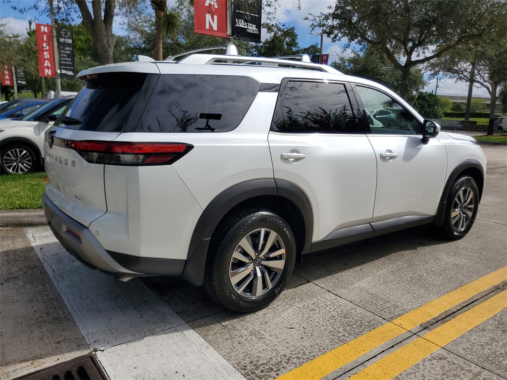 used 2025 Nissan Pathfinder car, priced at $37,495
