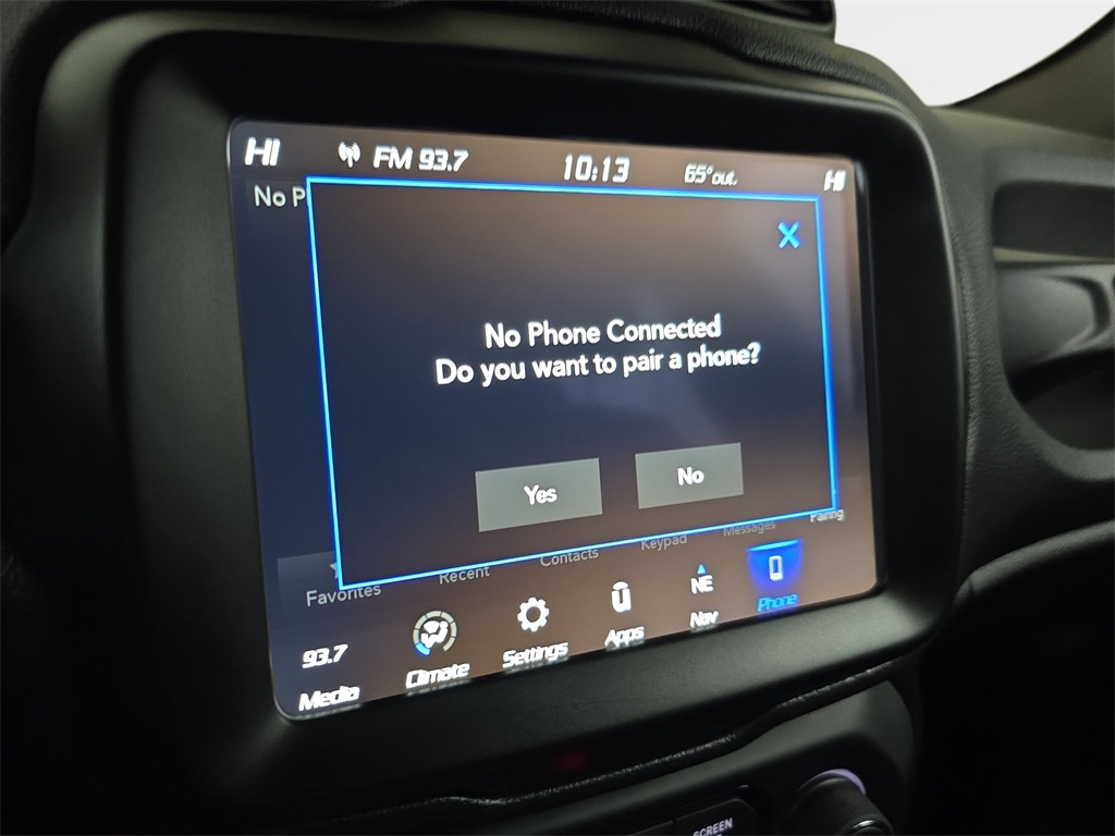 used 2021 Jeep Renegade car, priced at $16,640