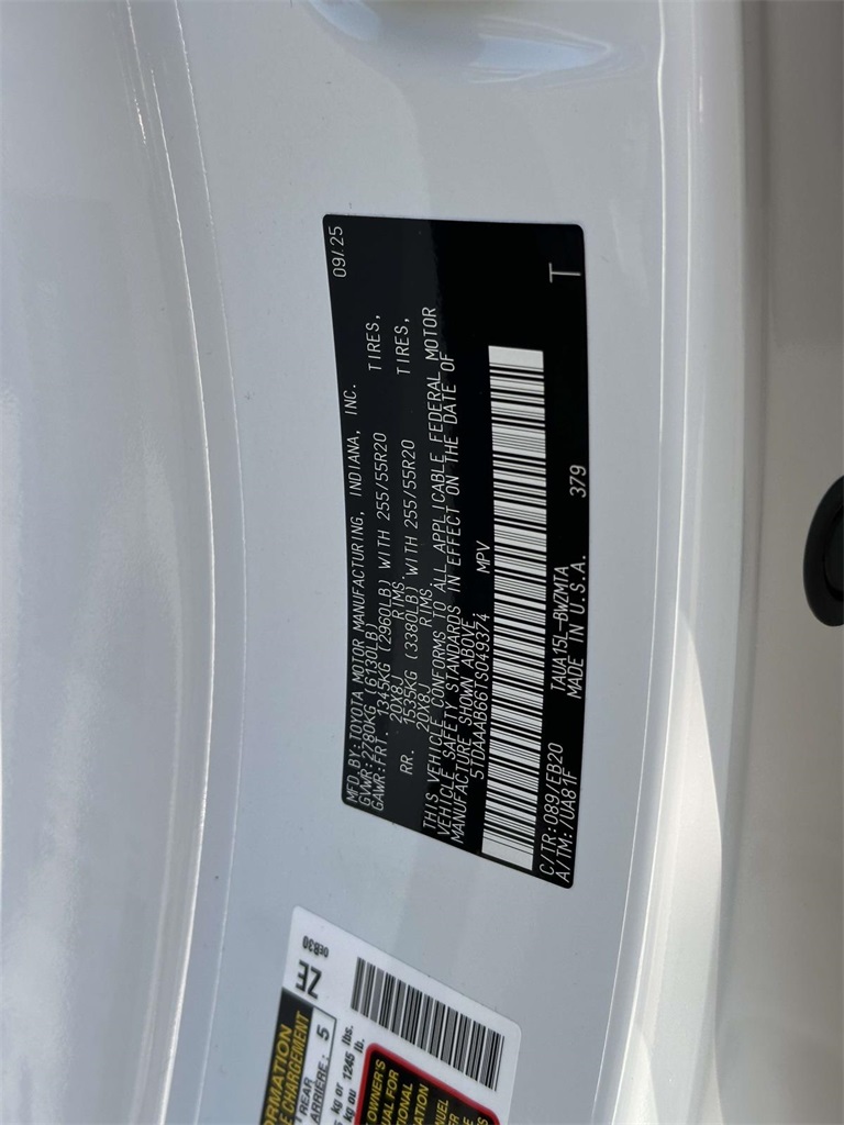 new 2026 Lexus TX car, priced at $64,428