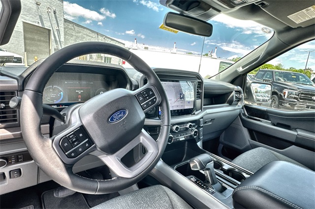 new 2025 Ford F-150 Lightning car, priced at $64,595