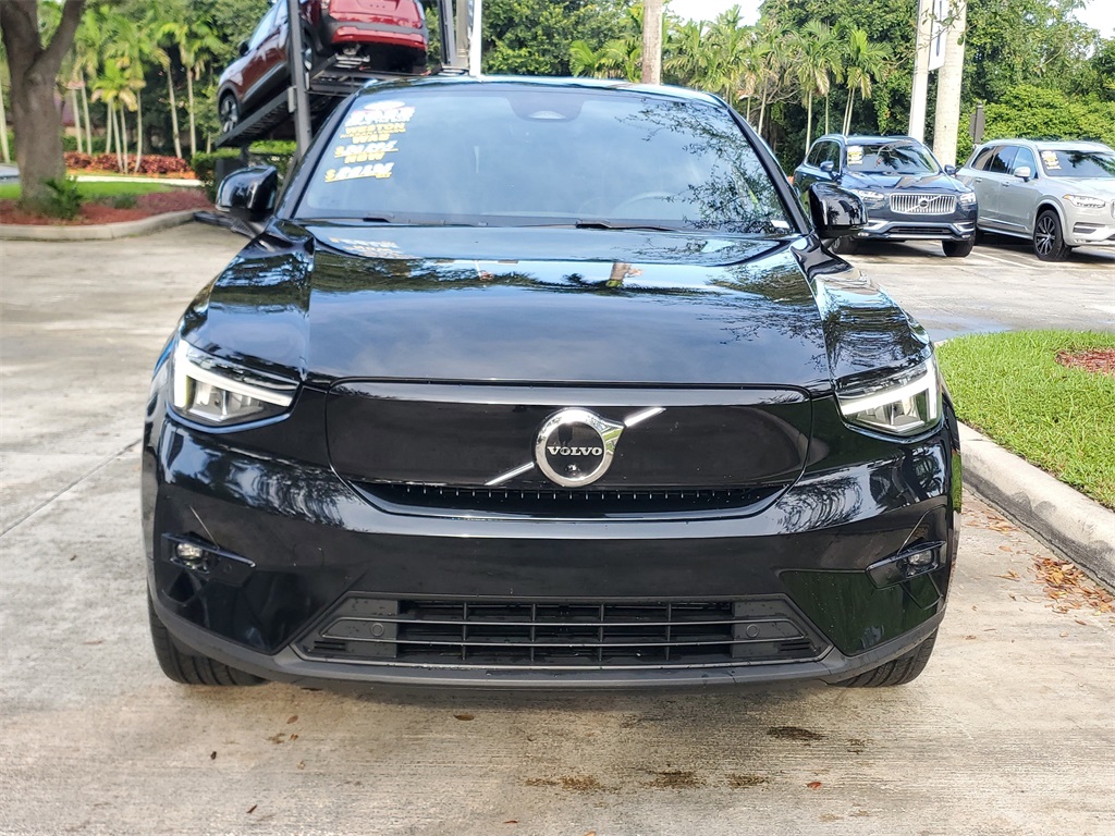 used 2023 Volvo C40 Recharge Pure Electric car, priced at $25,995