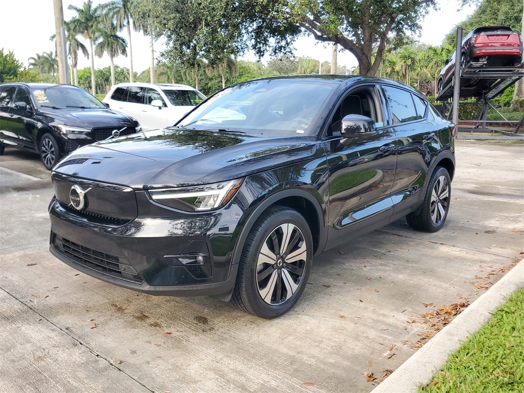 used 2023 Volvo C40 Recharge Pure Electric car, priced at $25,995