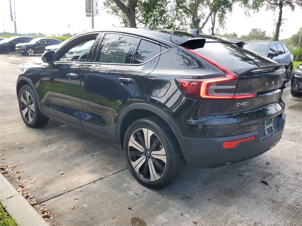 used 2023 Volvo C40 Recharge Pure Electric car, priced at $25,995
