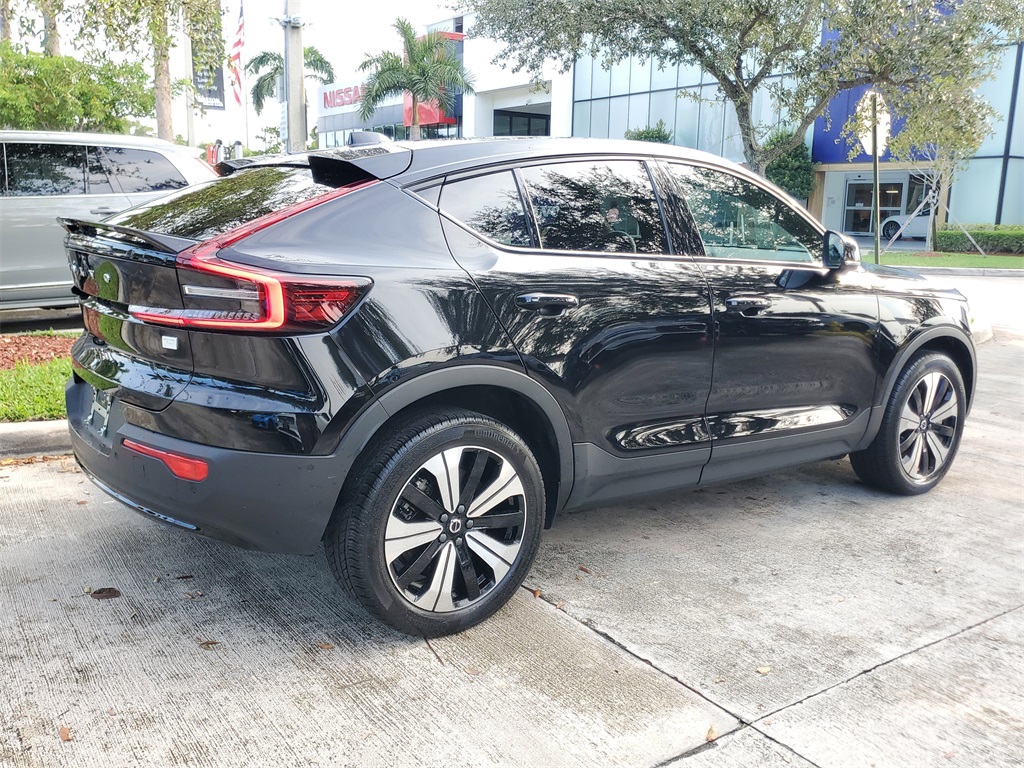used 2023 Volvo C40 Recharge Pure Electric car, priced at $25,995
