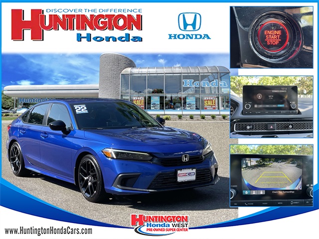used 2022 Honda Civic car, priced at $21,013