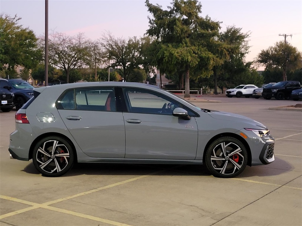new 2025 Volkswagen Golf GTI car, priced at $38,195