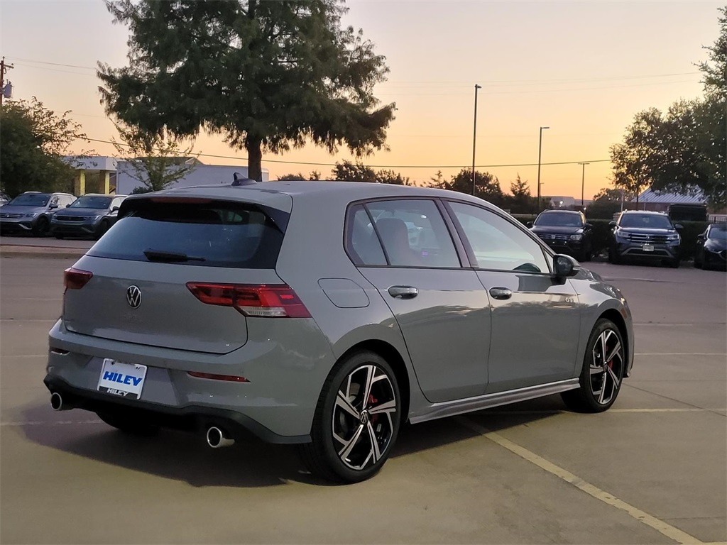 new 2025 Volkswagen Golf GTI car, priced at $38,195