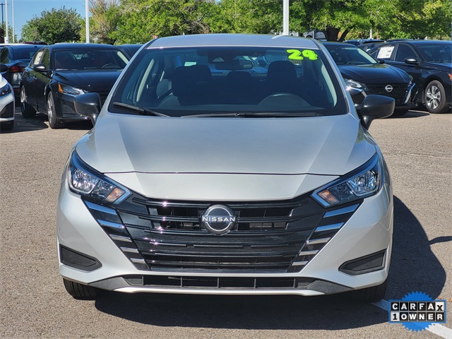 used 2024 Nissan Versa car, priced at $19,425