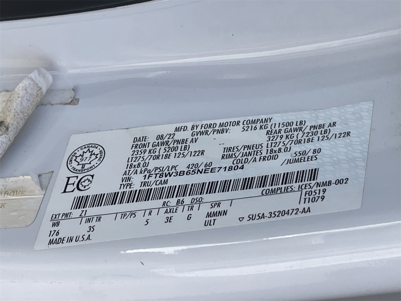 used 2022 Ford F-350SD car, priced at $42,994