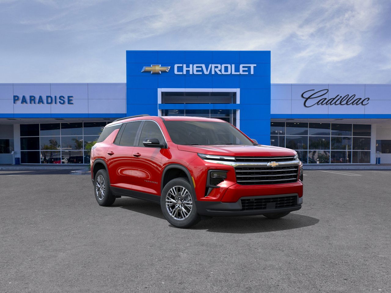 new 2026 Chevrolet Traverse car, priced at $46,185
