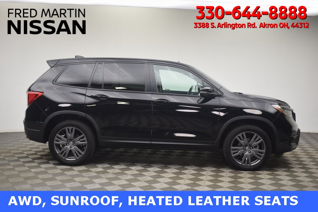 used 2021 Honda Passport car, priced at $25,470