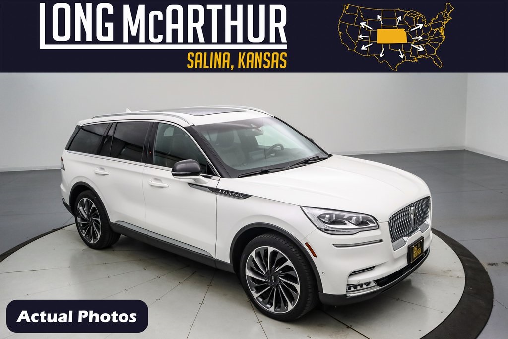 used 2022 Lincoln Aviator car, priced at $51,475