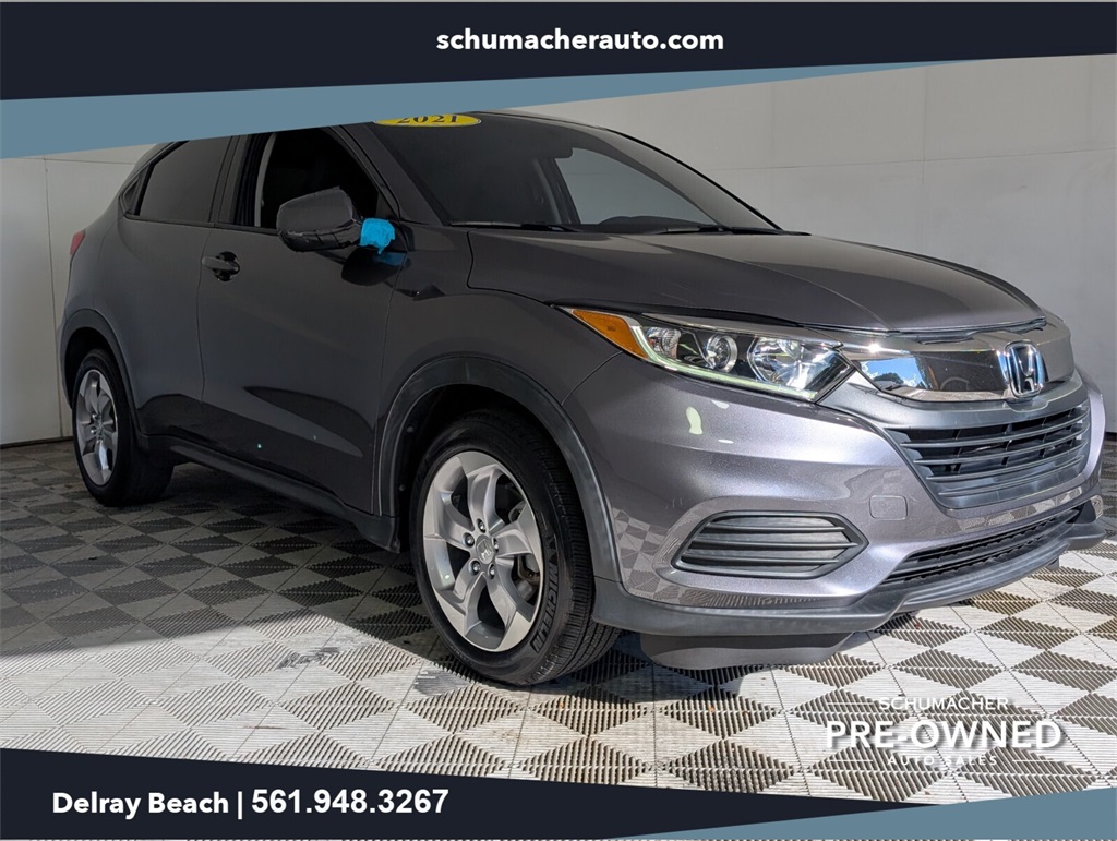 used 2021 Honda HR-V car, priced at $18,000