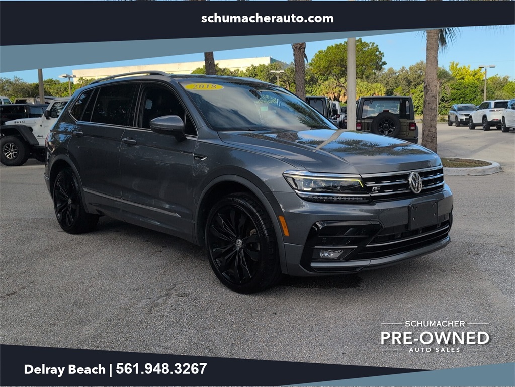 used 2018 Volkswagen Tiguan car, priced at $16,988