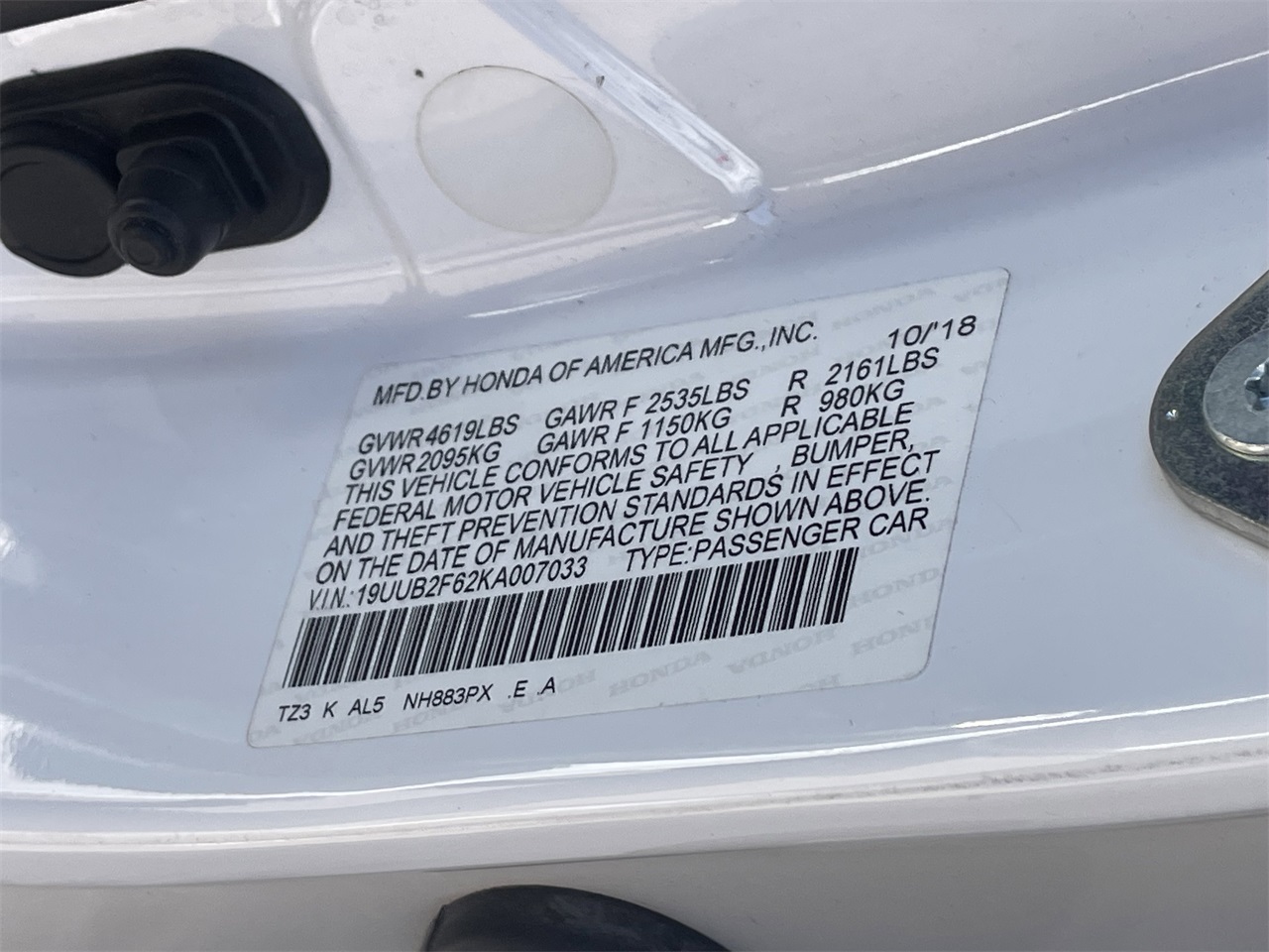 used 2019 Acura TLX car, priced at $21,997